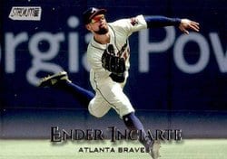 2019 Stadium Club Base Set Ender Inciarte #40 card