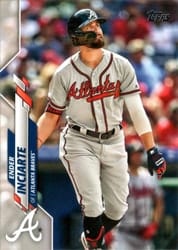 2020 Topps Base Set Ender Inciarte #529 card