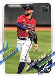 2021 Topps Base Set Ender Inciarte #515 card