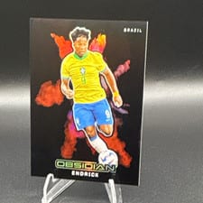 2024 Panini Obsidian Black Color Blast Endrick #4 card