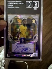 2024 Panini Prizm Copa America Signature Endrick Pulsar #S-E