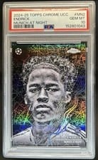 2024 Topps Chrome UEFA Munich at Night Endrick #MN-2 card