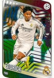 2025-26 Topps UEFA Club Competitions Base Set Endrick #86 card