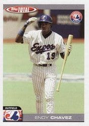 2004 Topps Total Base Set Endy Chavez #423 card