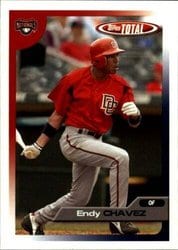 2005 Topps Total Base Set Endy Chavez #278 card