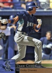 2009 Upper Deck Base Set Endy Chavez #999 card