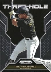 2023 Panini Prizm Three-Hole Endy Rodriguez #TH20 card