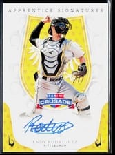 2024 Panini Crusade Apprentice Signatures Endy Rodriguez #AS-ERG card
