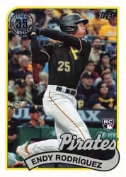2024 Topps 1989 Topps Baseball 35th Anniversary (Series 1) Endy Rodríguez #89B-79 card