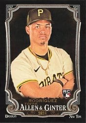 2024 Topps Allen & Ginter X Base Set Endy Rodríguez #2 card