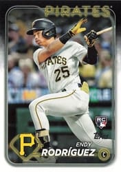2024 Topps Base Set Endy Rodríguez #3 card