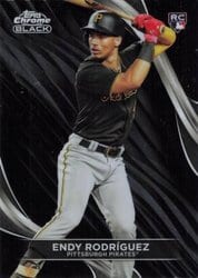 2024 Topps Chrome Black Base Set Endy Rodríguez #25 card