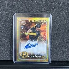 2024 Topps Chrome Radiating Rookies Autographs Endy Rodríguez #RRA-ER