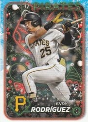 2024 Topps Holiday Base Set Endy Rodríguez #H9 card