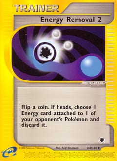 Expedition Base Set Energy Removal 2 #140 card