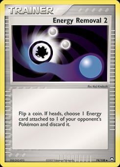 Power Keepers Energy Removal 2 #74 card