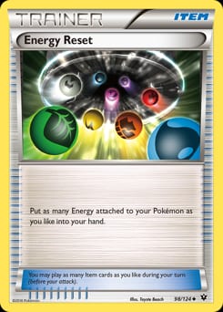 Fates Collide Energy Reset #98 card