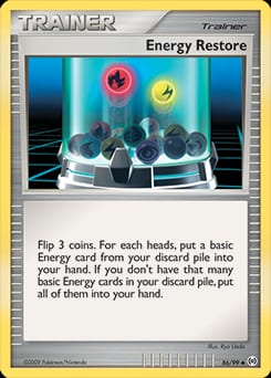 Arceus Energy Restore #86 card