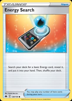 2023 Crown Zenith Energy Search #128 card
