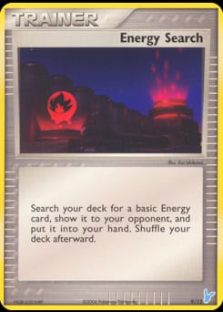 EX Trainer Kit 2 Minun Energy Search #9 card