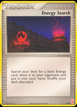 EX Trainer Kit 2 Plusle Energy Search #8 card