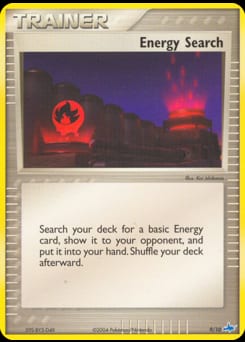 2004 EX Trainer Kit Latios Energy Search #9 card