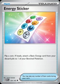 151 Energy Sticker #159 card