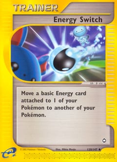 Aquapolis Energy Switch #120 card