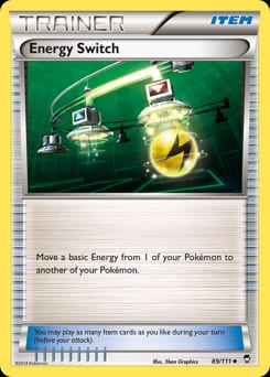 Furious Fists Energy Switch #89 card