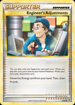 HS—Unleashed Engineer's Adjustments #75 card
