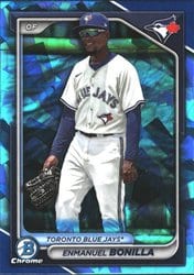 2024 Bowman Sapphire Edition Base Set Enmanuel Bonilla #BCP-53 card