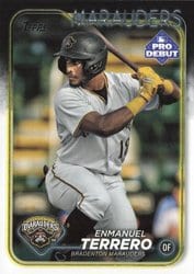 2024 Topps Pro Debut Base Set Enmanuel Terrero #PD-12 card