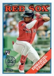 2023 Topps Update 1988 Topps Baseball Enmanuel Valdez #88US-18 card
