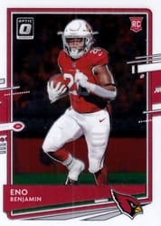 2020 Donruss Optic Base Set Eno Benjamin #101 card