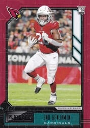 2020 Panini Playbook Base Set Eno Benjamin #162 card