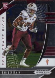 2020 Panini Prizm Draft Picks Base Set Eno Benjamin #119 card