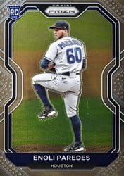 2021 Panini Prizm Base Set Enoli Paredes #211 card