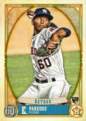 2021 Topps Gypsy Queen Base Set Enoli Paredes #271 card
