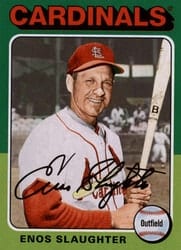 2019 Topps Archives Base Set Enos Slaughter #182 card