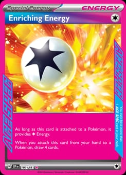 Surging Sparks Enriching Energy #191 card