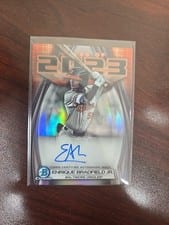 2023 Bowman Draft Class of 2023 Autographs Enrique Bradfield Jr. #23A-EB card