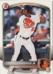 2025 Bowman Draft Base Set Enrique Bradfield Jr. #BD-198 card