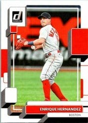 2022 Donruss Base Set Enrique Hernandez #138 card