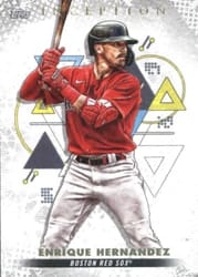 2022 Topps Inception Base Set Enrique Hernandez #24 card