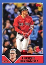 2023 Topps Archives Base Set Enrique Hernández #264 card