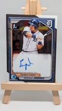 2024 Bowman Chrome Prospects Autographs Enrique Jimenez #CPA-EJ card