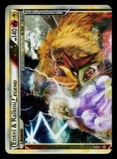 HS—Unleashed Entei & Raikou LEGEND #90 card