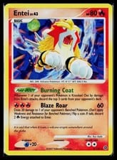 2007 Secret Wonders Entei #4 card