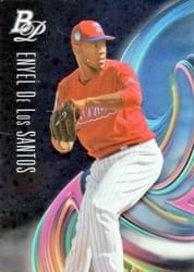 2018 Bowman Platinum Top Prospects Enyel De Los Santos #TOP-46 card