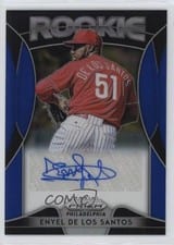 2019 Panini Prizm Rookie Autographs Enyel De Los Santos #RA-ED card